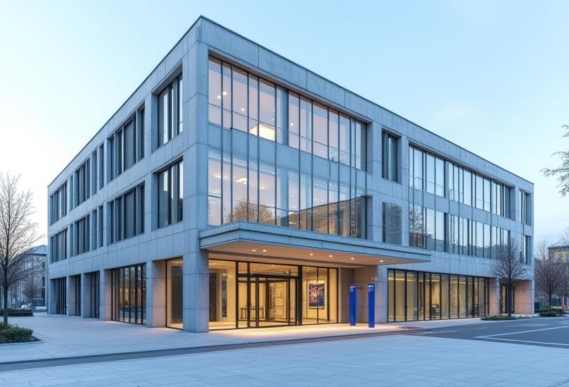 Exterior photograph of the office building where Eesti Finantsgrupp is located in Tallinn.
